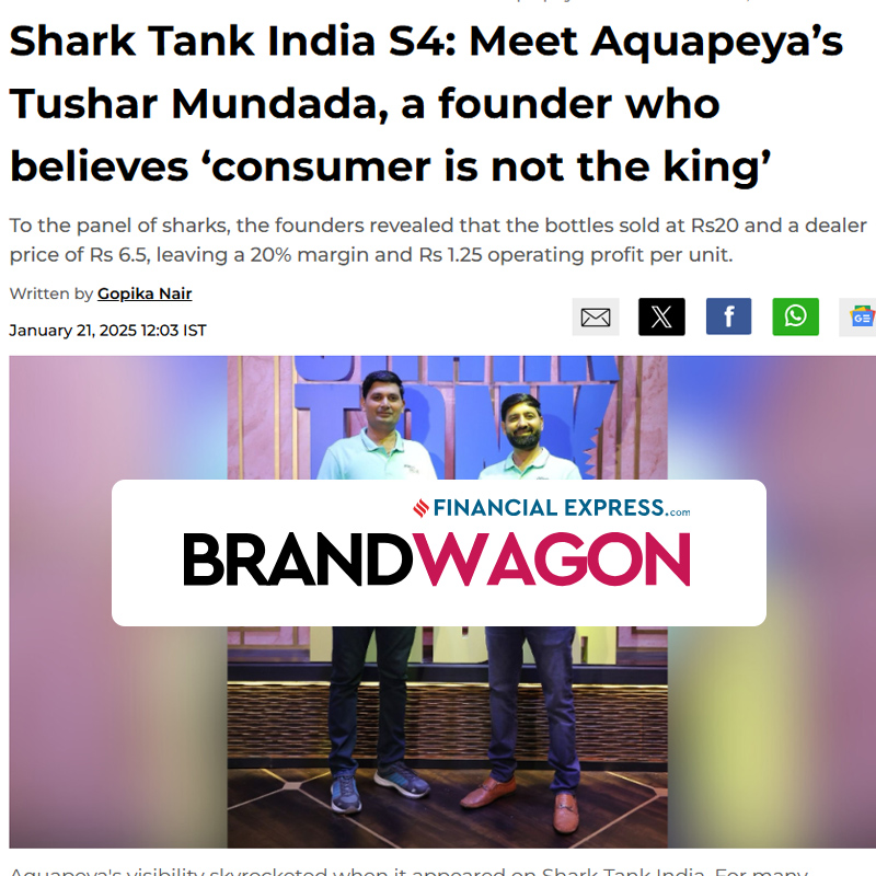 Financial Express Article